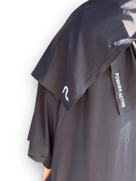 Powher Fit Hijab - Respirant , tissu anti-trou & sans couture